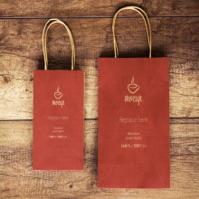 黄牛皮纸手提袋