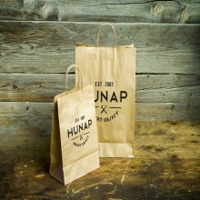 黄牛皮纸手提袋