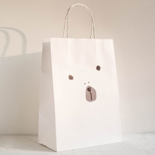 白牛皮纸手提袋